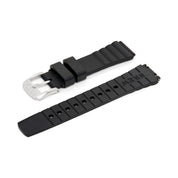 Metric Lite Rubber Strap in Black 18.00mm