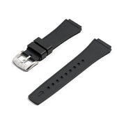 Metric - Black Rubber Strap 20mm
