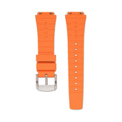Metric - Orange Rubber Strap 20mm