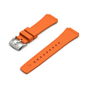 Metric - Orange Rubber Strap 20mm