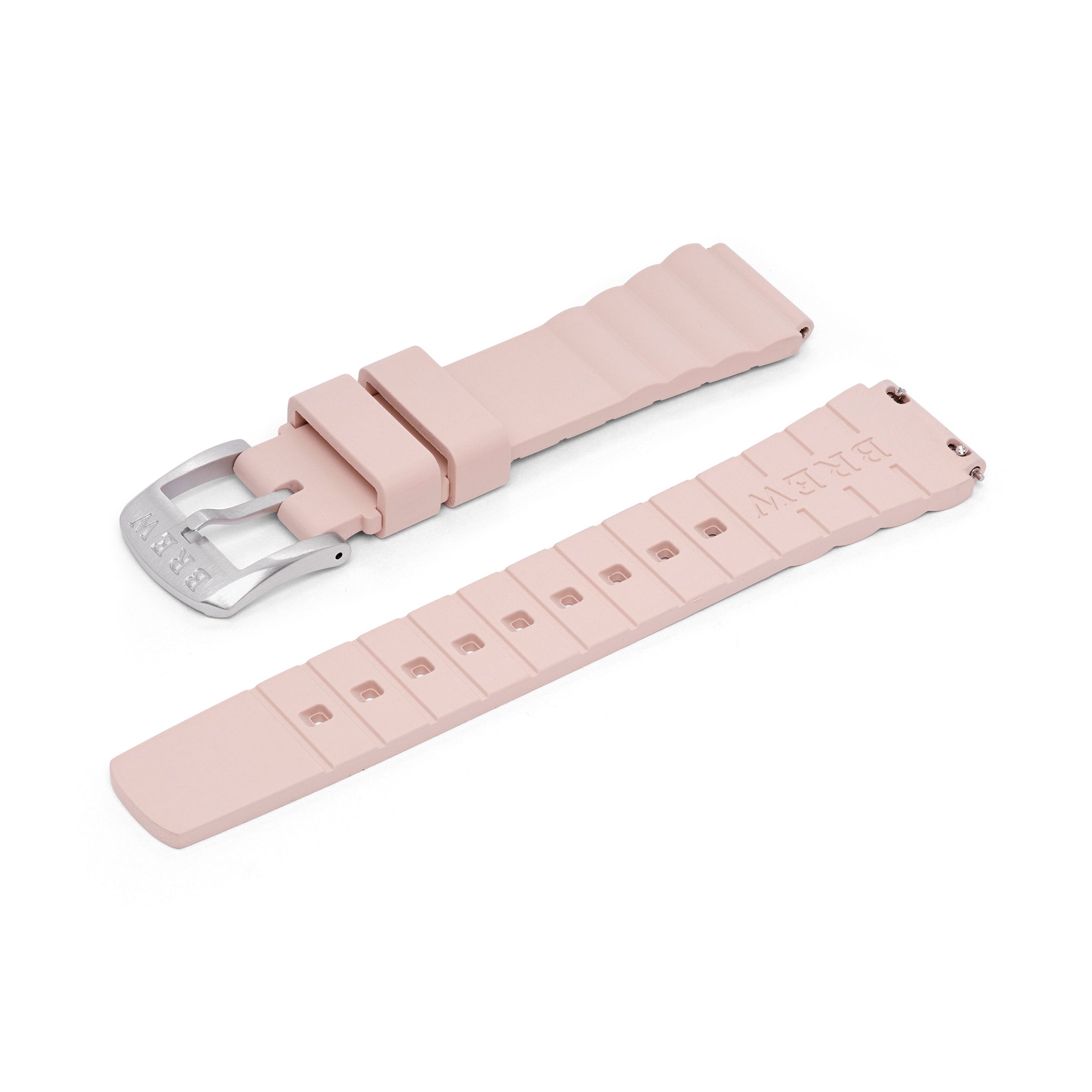 Metric Lite Rubber Strap in Rose 18.00mm