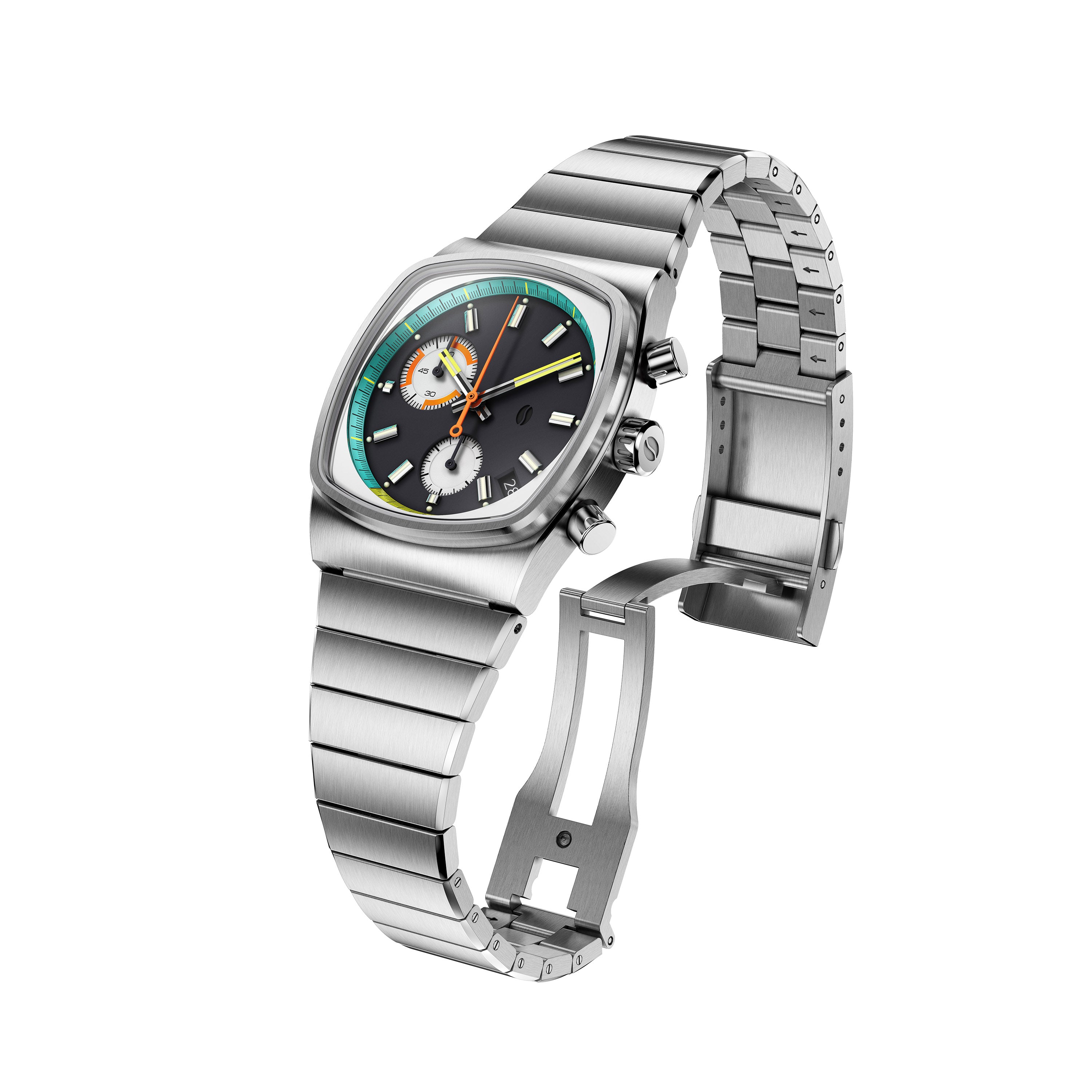 Metric - Retro Dial Chronograph Watch