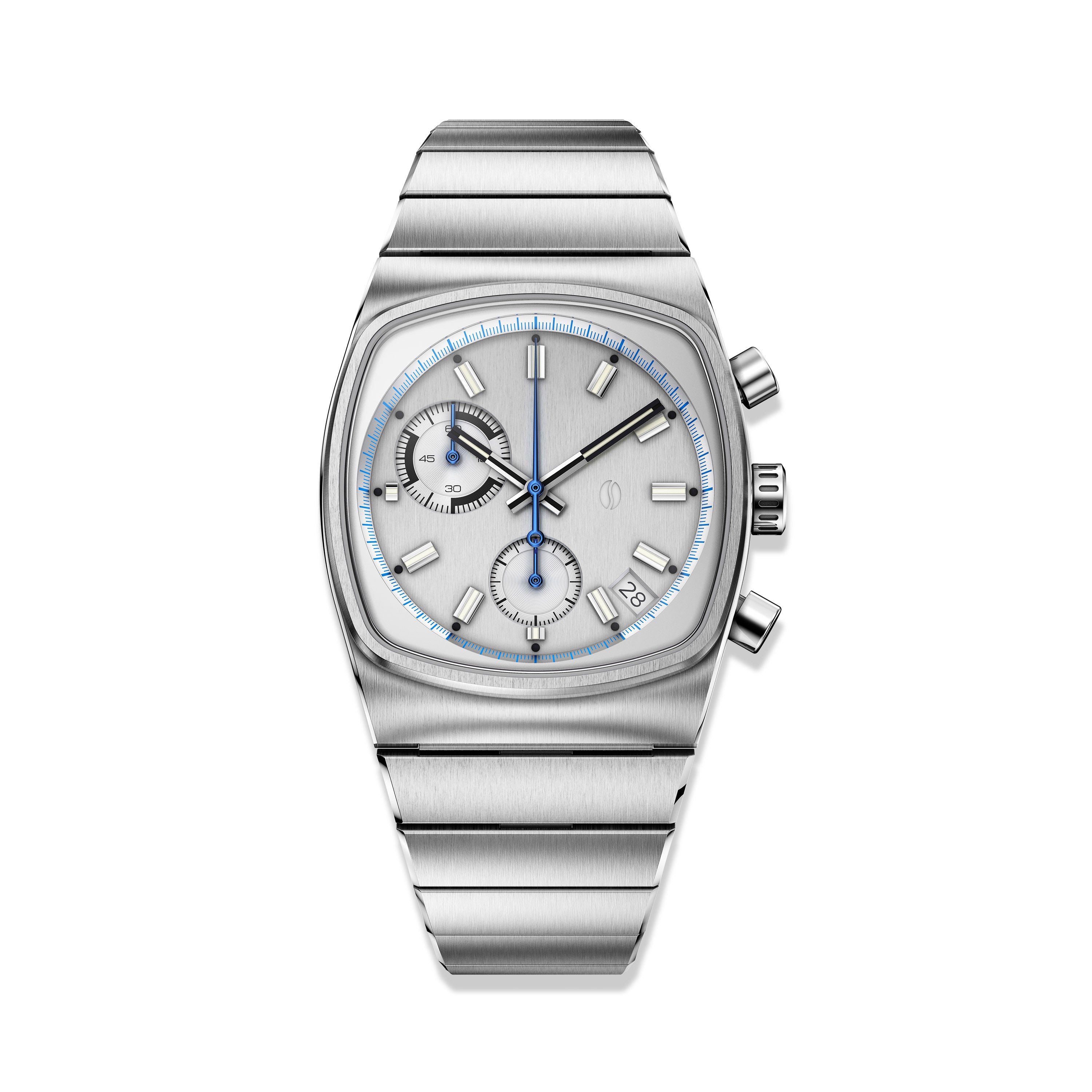 Metric - Steel Dial Chronograph Watch