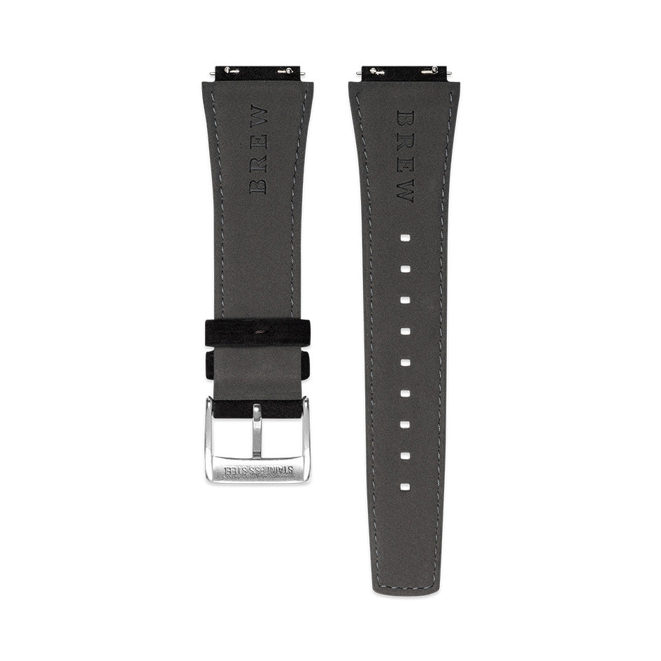 Metric - Black Suede Strap 19.50mm