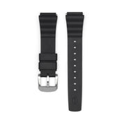 Metric Lite Rubber Strap in Black 18.00mm