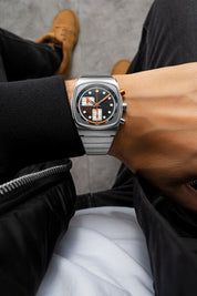 Super Metric - Burnt Orange Chronograph Watch