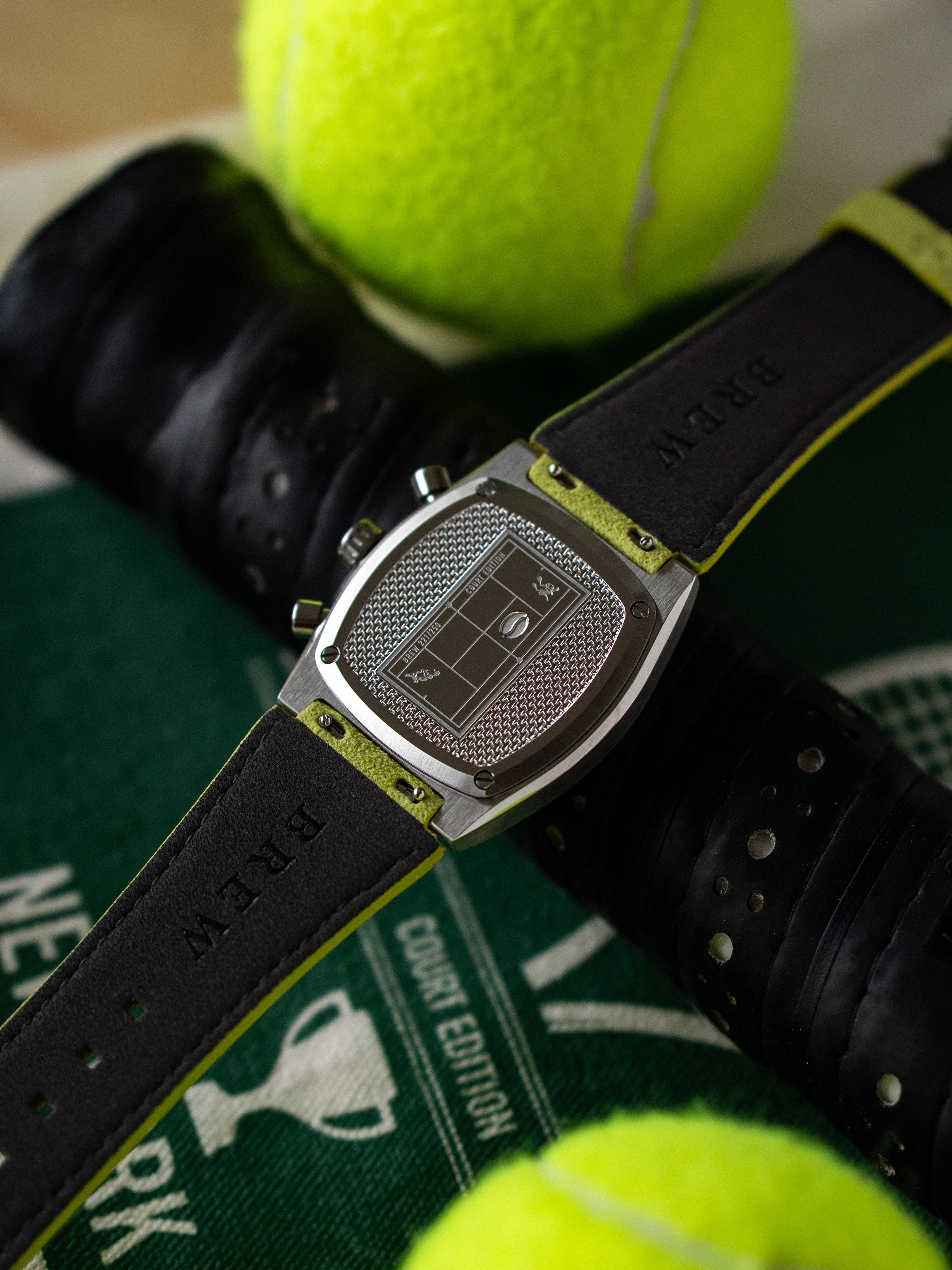 Tennis Inspired Caseback