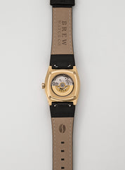 Metric Lite Leather Strap in Black 18.00mm