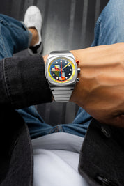 Super Metric -  Lumina Yellow Chronograph Watch