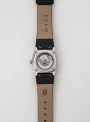Metric Lite Leather Strap in Black 18.00mm