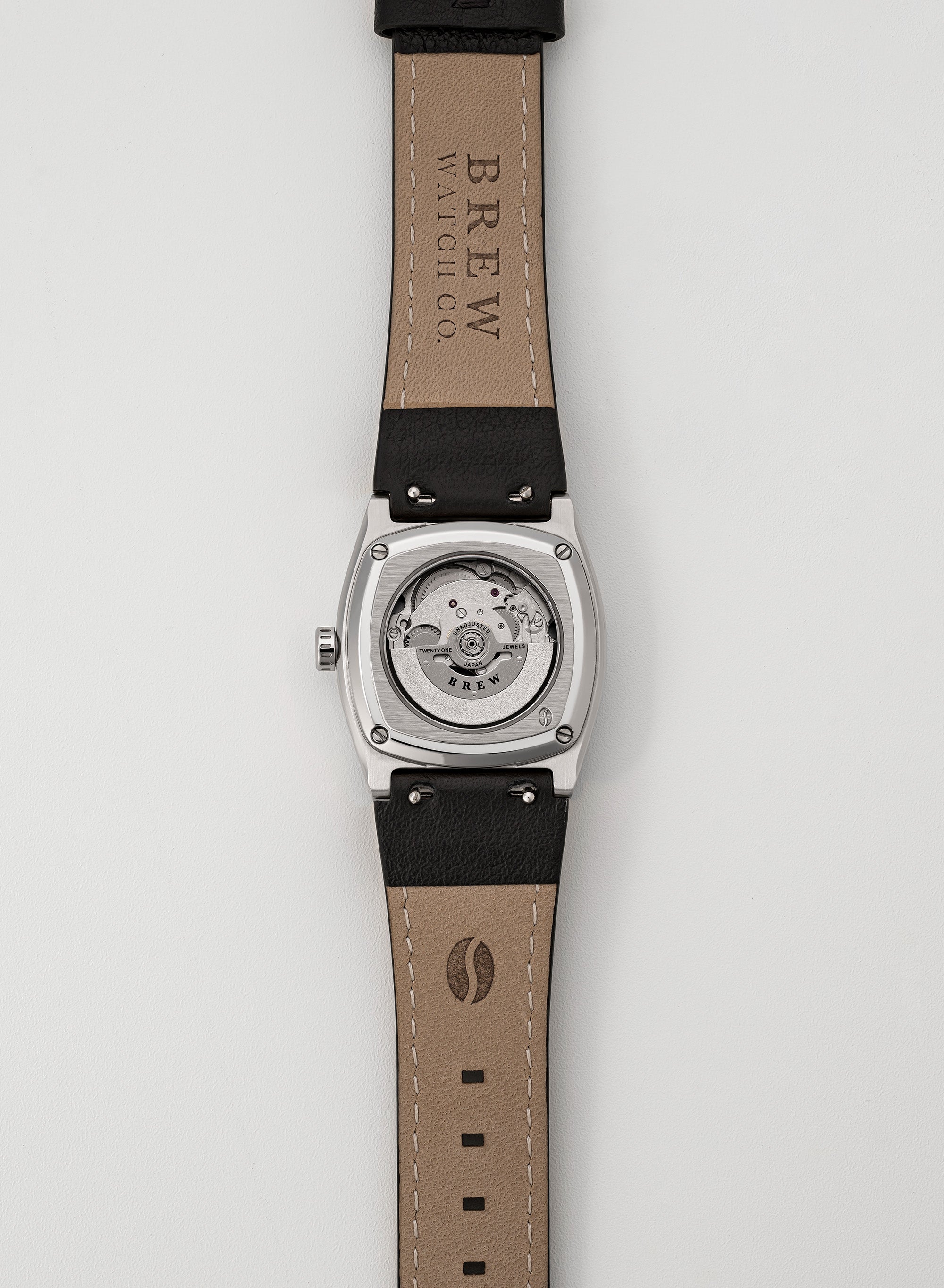 Metric Lite Leather Strap in Black 18.00mm