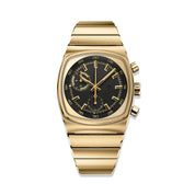 Metric - Gold & Black Chronograph Watch