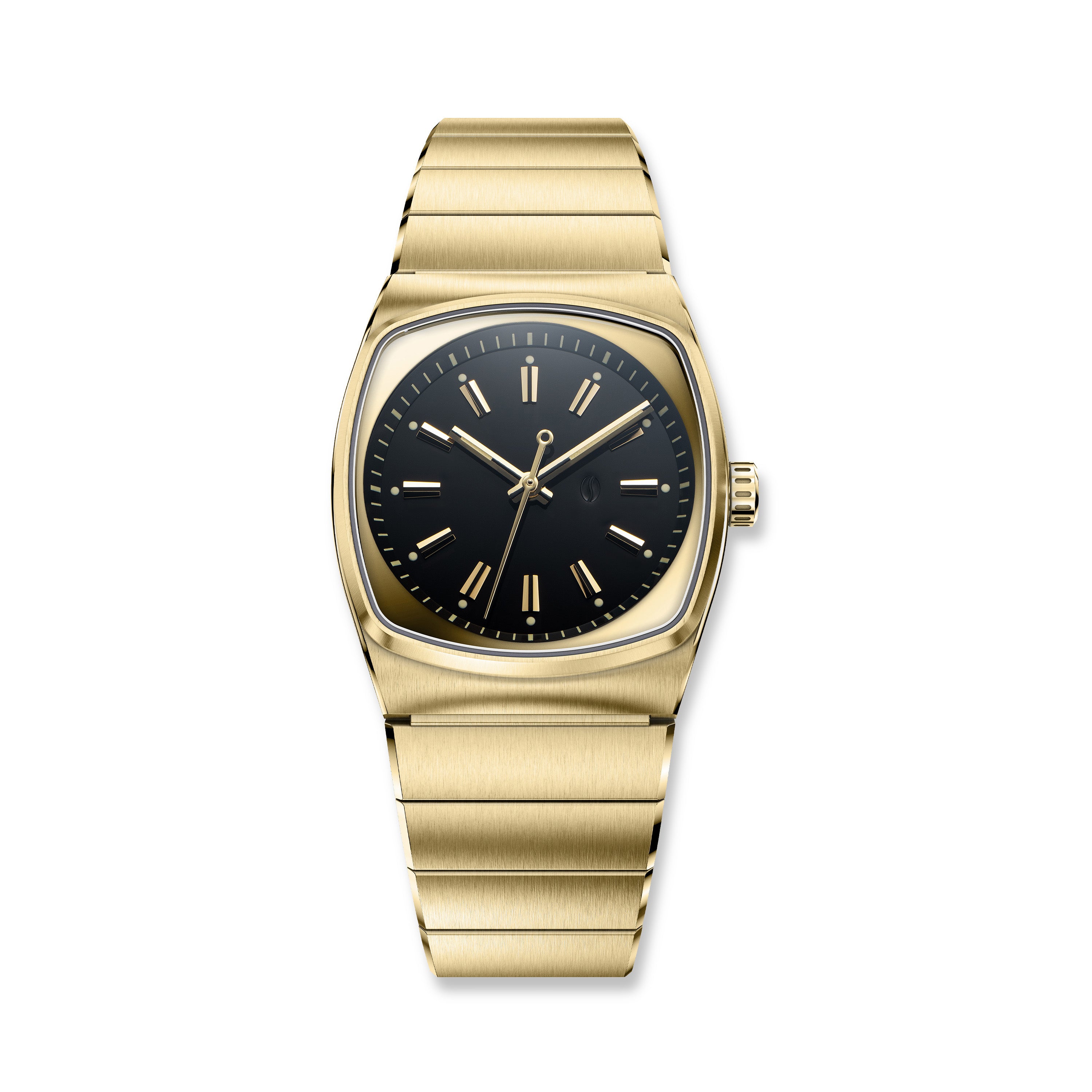 Metric Lite - Gold and Black Automatic Watch