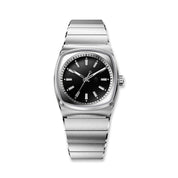 Metric Lite - Silver and Black Automatic Watch