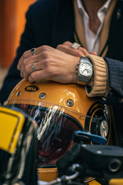 Metric - Steel Dial Chronograph Watch