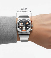 Super Metric - Burnt Orange Chronograph Watch