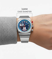 Super Metric - Electric Blue Chronograph Watch