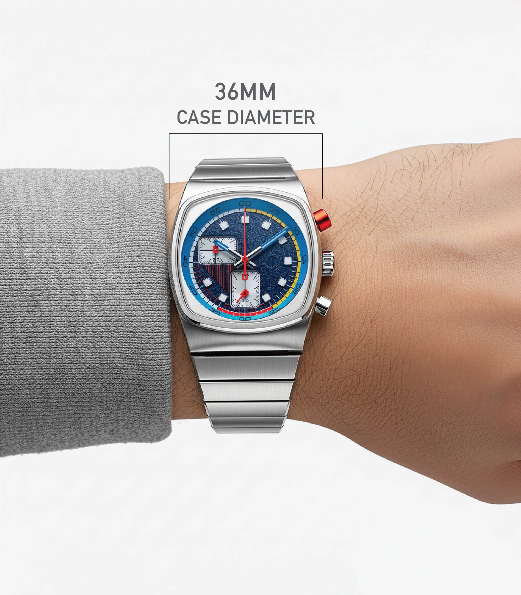 Super Metric - Electric Blue Chronograph Watch