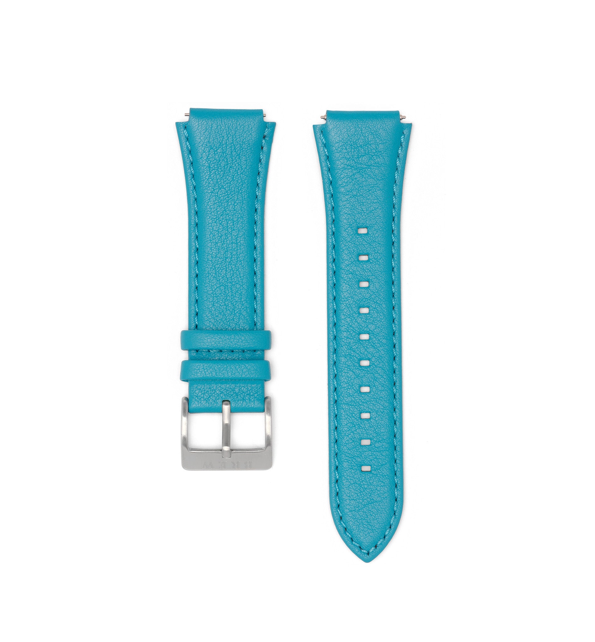 Metric Leather Strap in Teal 19.50mm